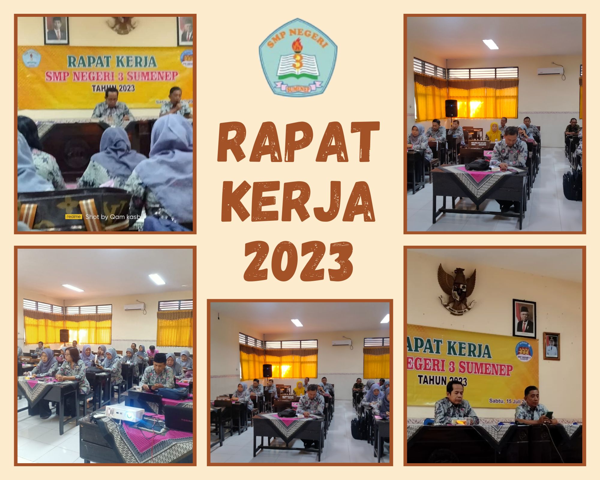 Jelang Tahun Pelajaran baru SMPN 3 Sumenep gelar Rapat Kerja Jelang Tahun Pelajaran baru SMPN 3 Sumenep gelar Rapat Kerja