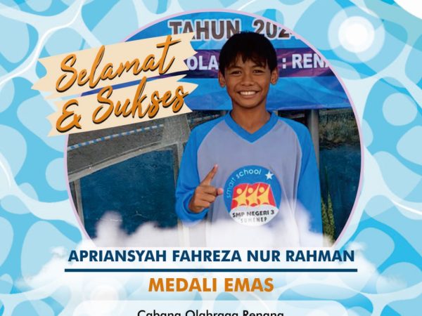 SMPN 3 Sumenep Langganan Juara O2SN dan FLS2N