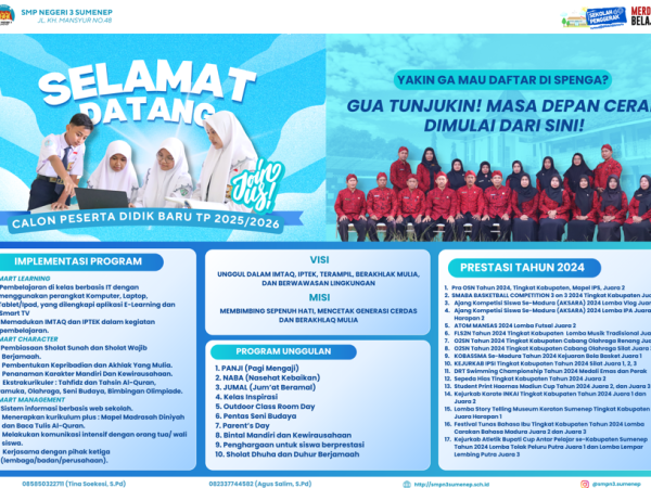 Selamat Datang Murid Baru Tahun Ajaran 2025-2026 Selamat Datang Murid Baru Tahun Ajaran 2025-2026
